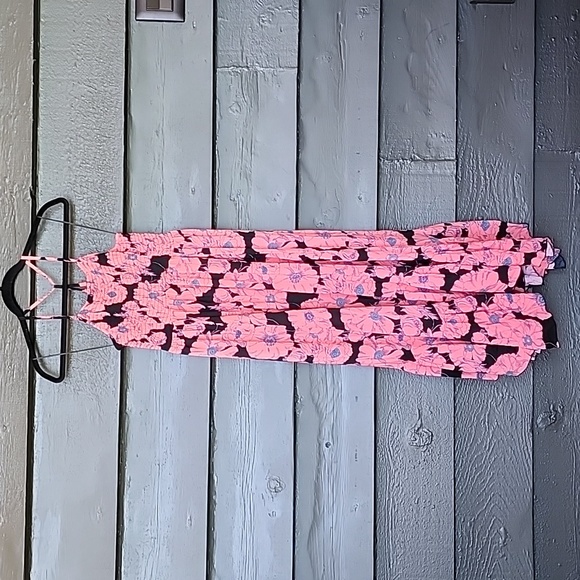 105 Free People Intimately Heatwave Maxi Slip Dress sz M Women's - Picture 5 of 11